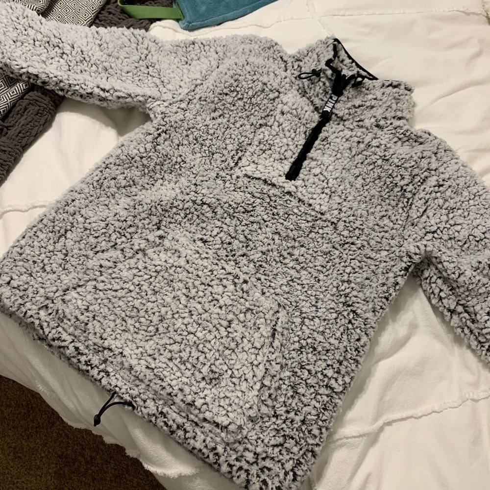 Soft Sherpa Pullover Sweater